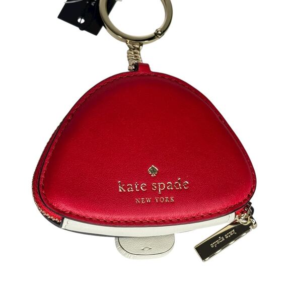 Kate Spade 3d Mushroom Bag Charm Keychain New - Picture 5 of 10
